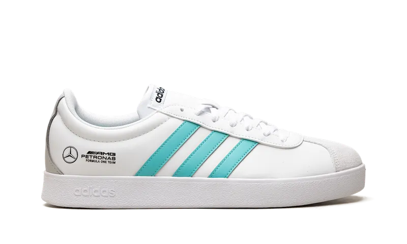 Adidas VL Court “Mercedes-AMG Petronas Formula One Team Cloud White” (JR1069)