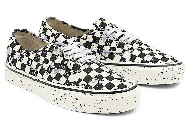 Vans UA Authentic 44 DX Anaheim Factory Splatter Embroidery Checkboard (VN0A5KX48FI)