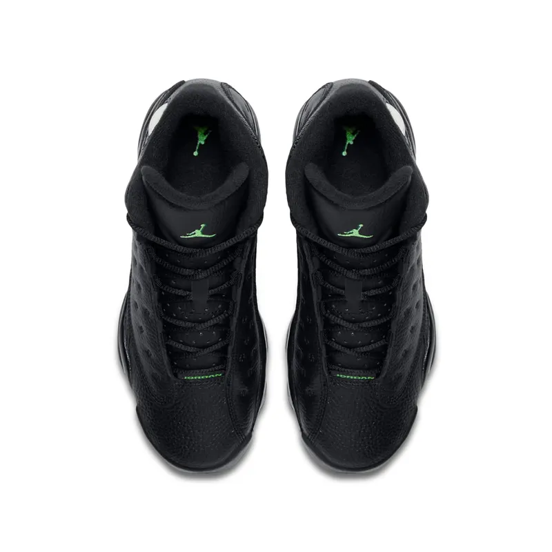 Jordan 13 Retro Altitude 2017 (GS) Black/Altitude Green (414574-042)
