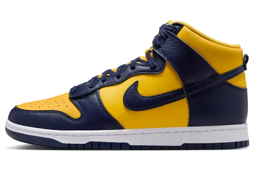 Nike Dunk High “Michigan 2025” (HF3143-700)