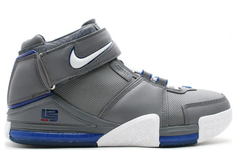 Nike Zoom LeBron 2 ‘All Star’ Gray/White/Royal (309378-012)