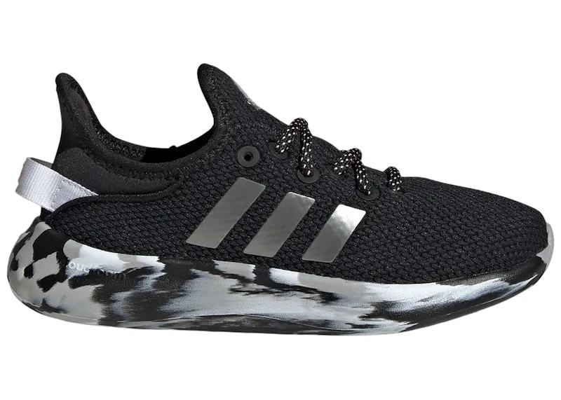 adidas Cloudfoam Pure Core Black Iron Metallic Pink Spark (IH4903)