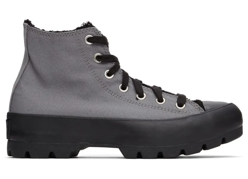 Converse Grey Chuck Taylor All Star Lugged HI (573066C)