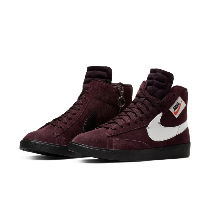 Nike Blazer Mid Rebel Burgundy Crush (W) Burgundy Crush/Summit White-Black-Burgundy Ash (BQ4022-600)