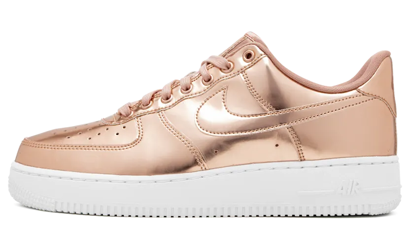 Nike Air Force 1 SP ‘Metallic Rose Gold’ Metallic Red Bronze/White/Rose Gold (CQ6566-900)