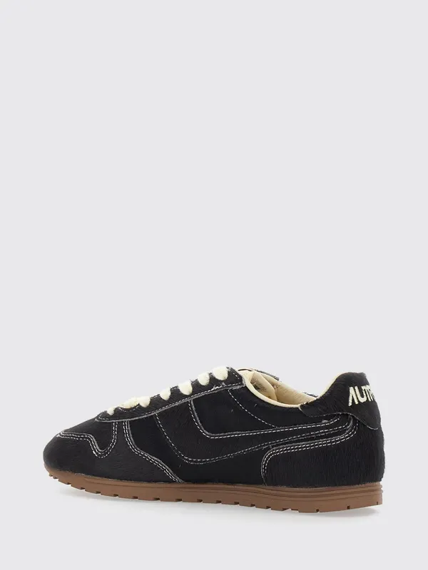 Autry Windspin Low-Top in Pony-Effect Leather Brown (WSLWBN01)