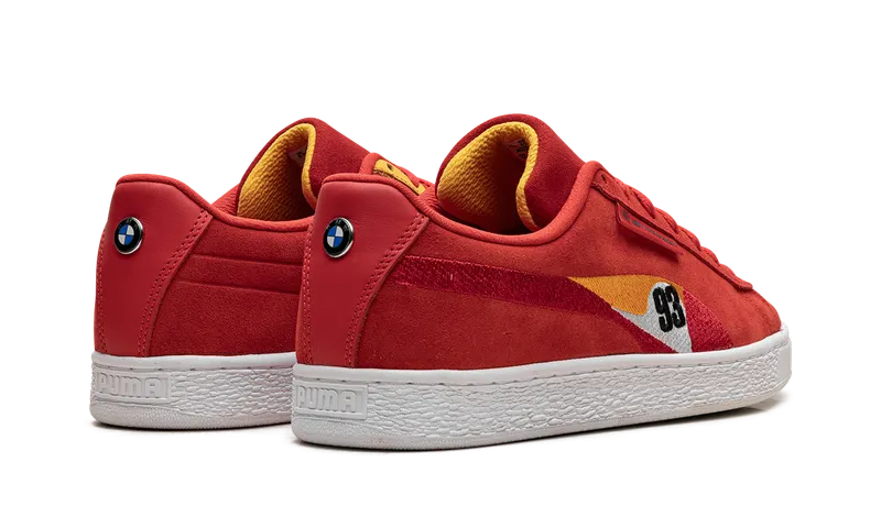 Puma BMW MMS SUEDE CALDER “Red” (308184-01)