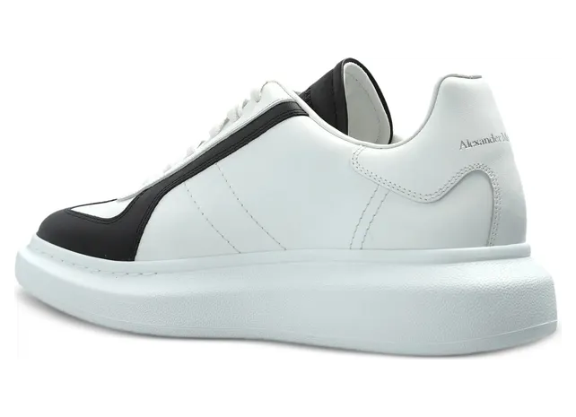 Alexander Mcqueen Oversized Lace-up Low-top “White/Black” (807882 WIAIK 9061) (3)