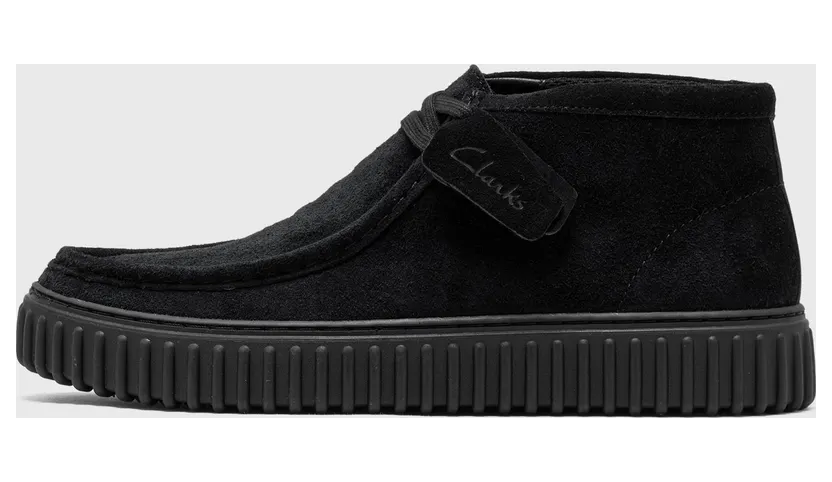 Clarks Torhill Hi Black Suede (26173664)