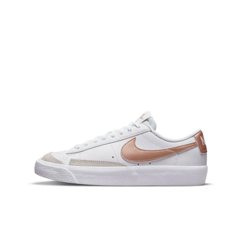 Nike Blazer Low 77 White Metallic Red (GS) (DA4074-107)
