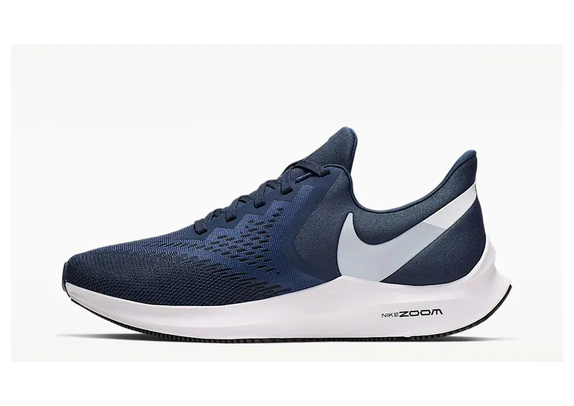 Nike Zoom Winflo 6 ‘Midnight Navy’ “Midnight Navy / Dark Obsidian / Black / Pure Platinum” (AQ7497-401)