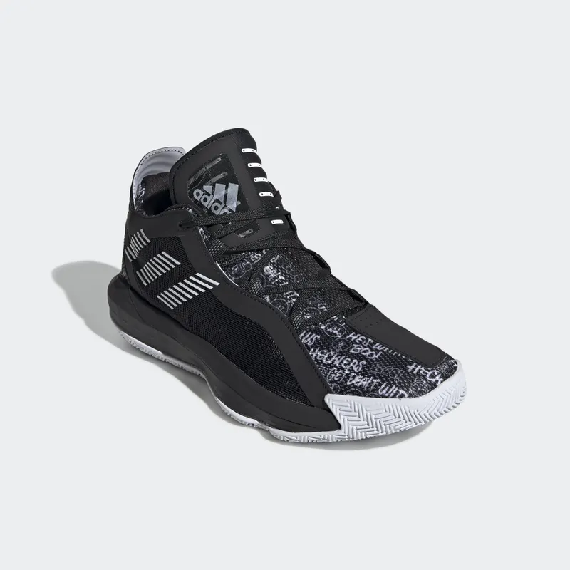 adidas Dame 6 Core Black White Core Black/Cloud White/Core Black (FU6807)