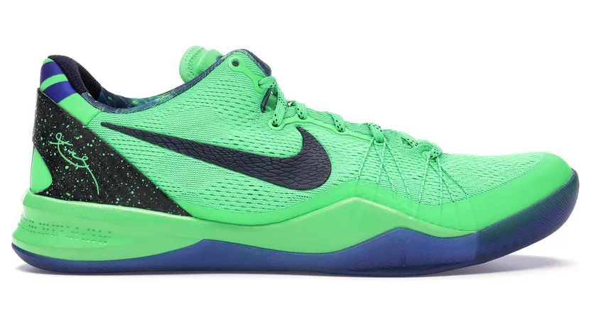 Nike Kobe 8 System Elite ‘Superhero’ Poison Green/Blackened Blue-Hyper Blue (586156-300)