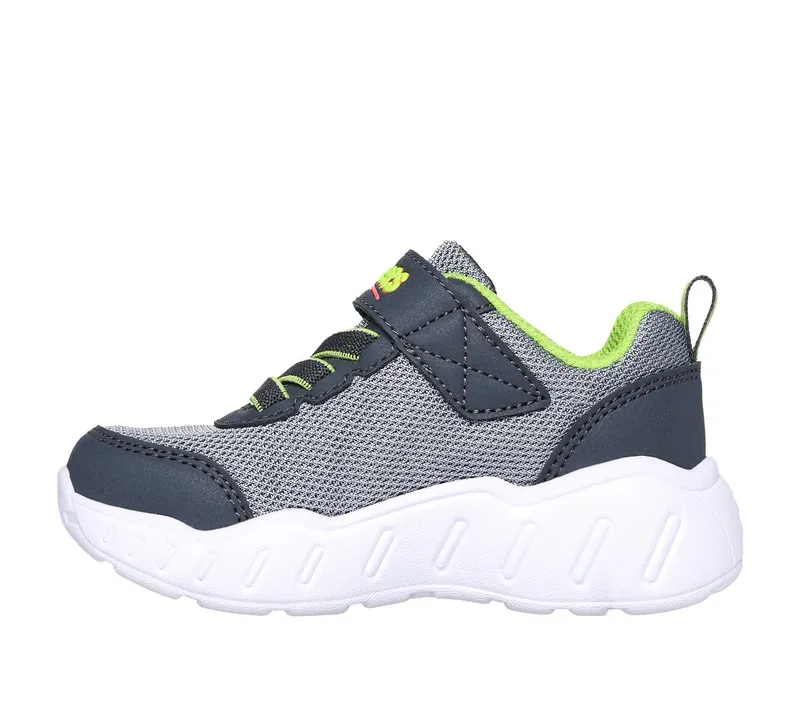 Skechers Play Scene Sneaker Houtskool/Limoen