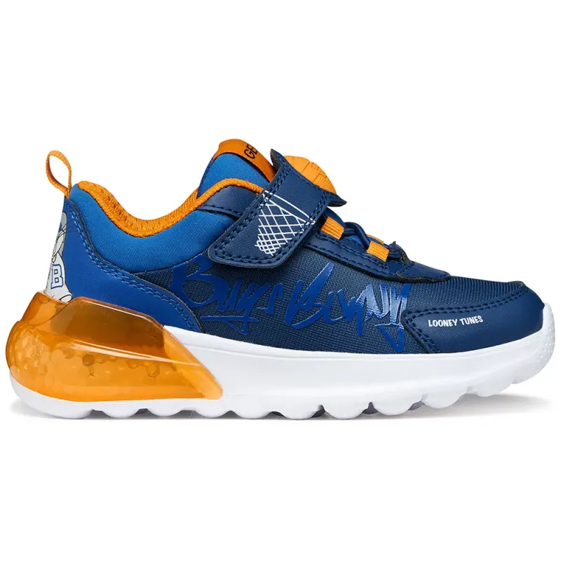 Geox sneaker Marineblauw/Orange (J65LYA011CE-C0659)