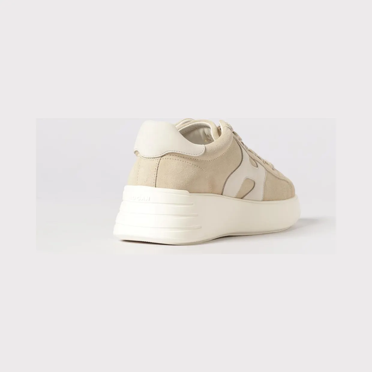 Hogan Rebel Suede Sneakers Sand (HXW5620DN61U5W0MAK) (2)