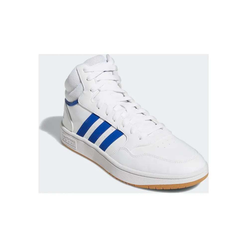 adidas Hoops 3.0 Mid Classic Vintage Cloud White / Royal Blue / Gum (GW3021)