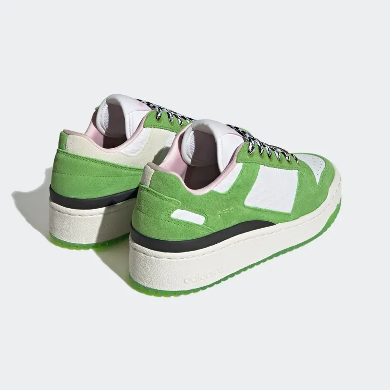 Adidas Forum Bold Team Rave Green / Cloud White / Clear Pink (FZ6590)