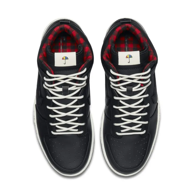 Nike Dunk High Ultra Rain Black/Sail Sport Red (845055 002)
