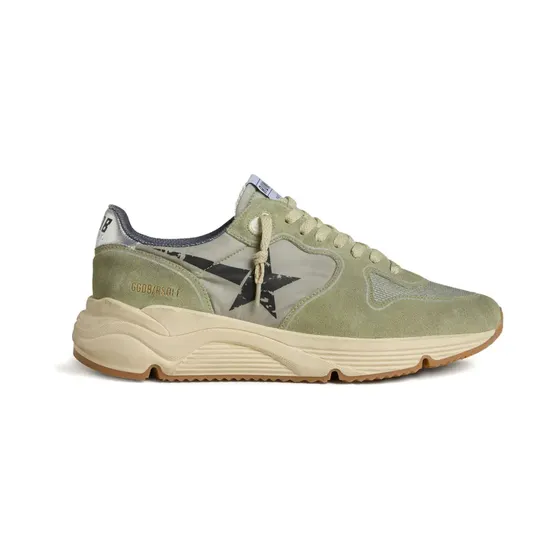 Golden Goose Suède met print “Green” (GMF00927F007954)