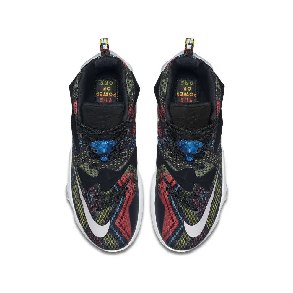 Nike LeBron 13 BHM (2016) Multi-Color/Black-White (828377-910)