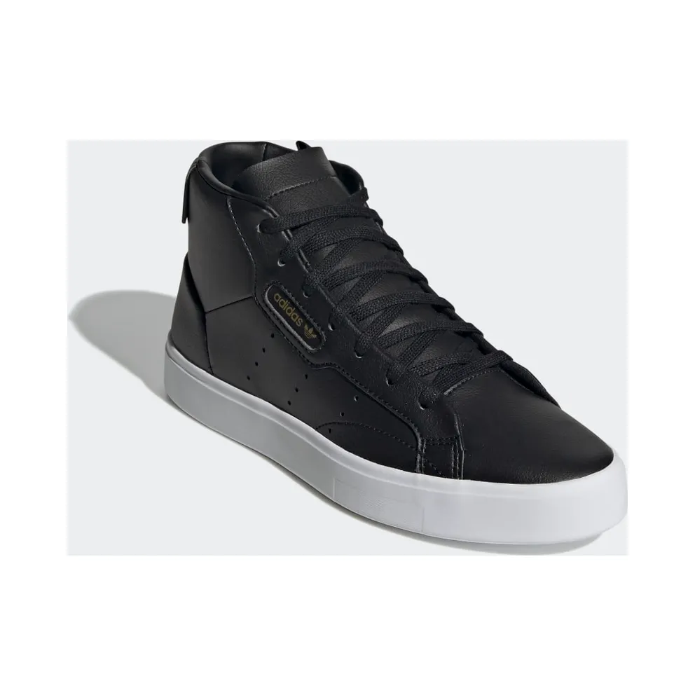 adidas Sleek Mid Core Black / Crystal White / Gold Metallic (GZ8070)