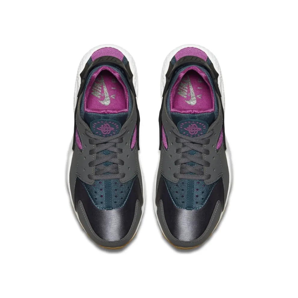 Nike Air Huarache Run Dark Grey (W) Dark Grey/Teal (634835-016)