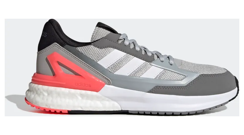 adidas Nebzed Super BOOST Grey Two / Cloud White / Core Black (GW1106)