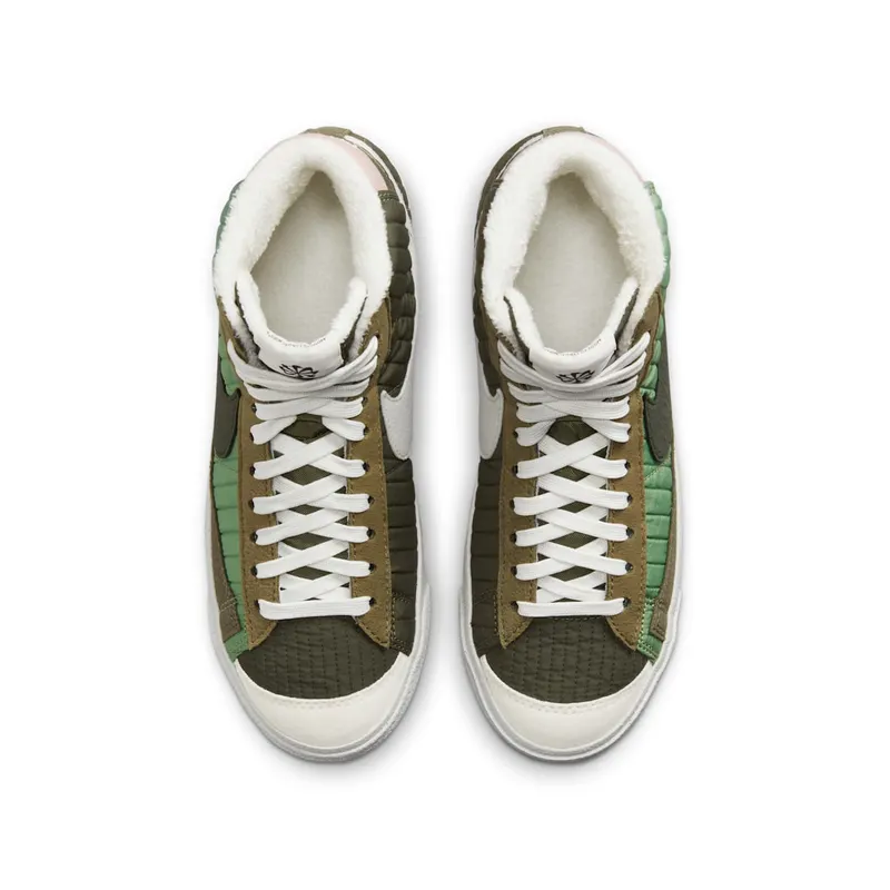 Nike Blazer Mid 77 Premium Toasty Sequoia Quilted (GS) (DO5216-331)