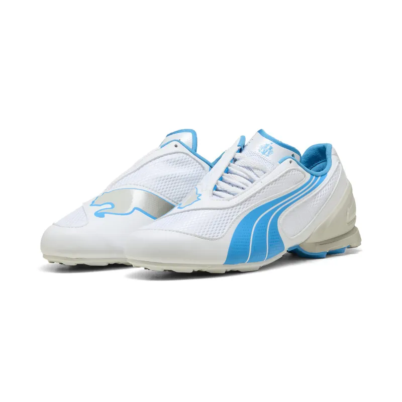 Puma V-S1 Olympique Marseille “Puma White / Bleu Azur” (406319_01)