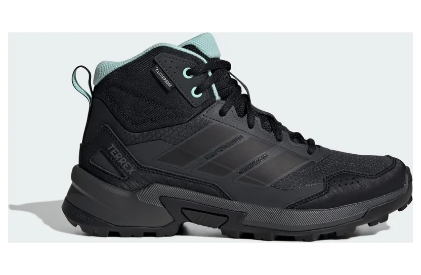 adidas Terrex Eastrail 3 Mid Climaproof Hikingschoenen Carbon Core Black Semi Flash Aqua (JR4016)
