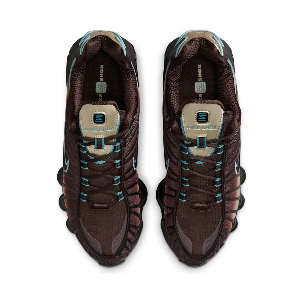 Nike Shox TL Velvet Brown Denim Turquoise (IB4340-200)