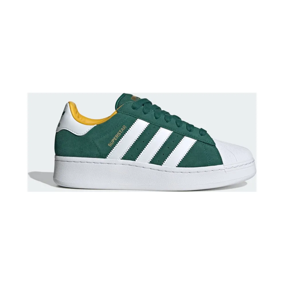 adidas Superstar XLG Schuh Collegiate Green / Cloud White / Bold Gold (ID4658)