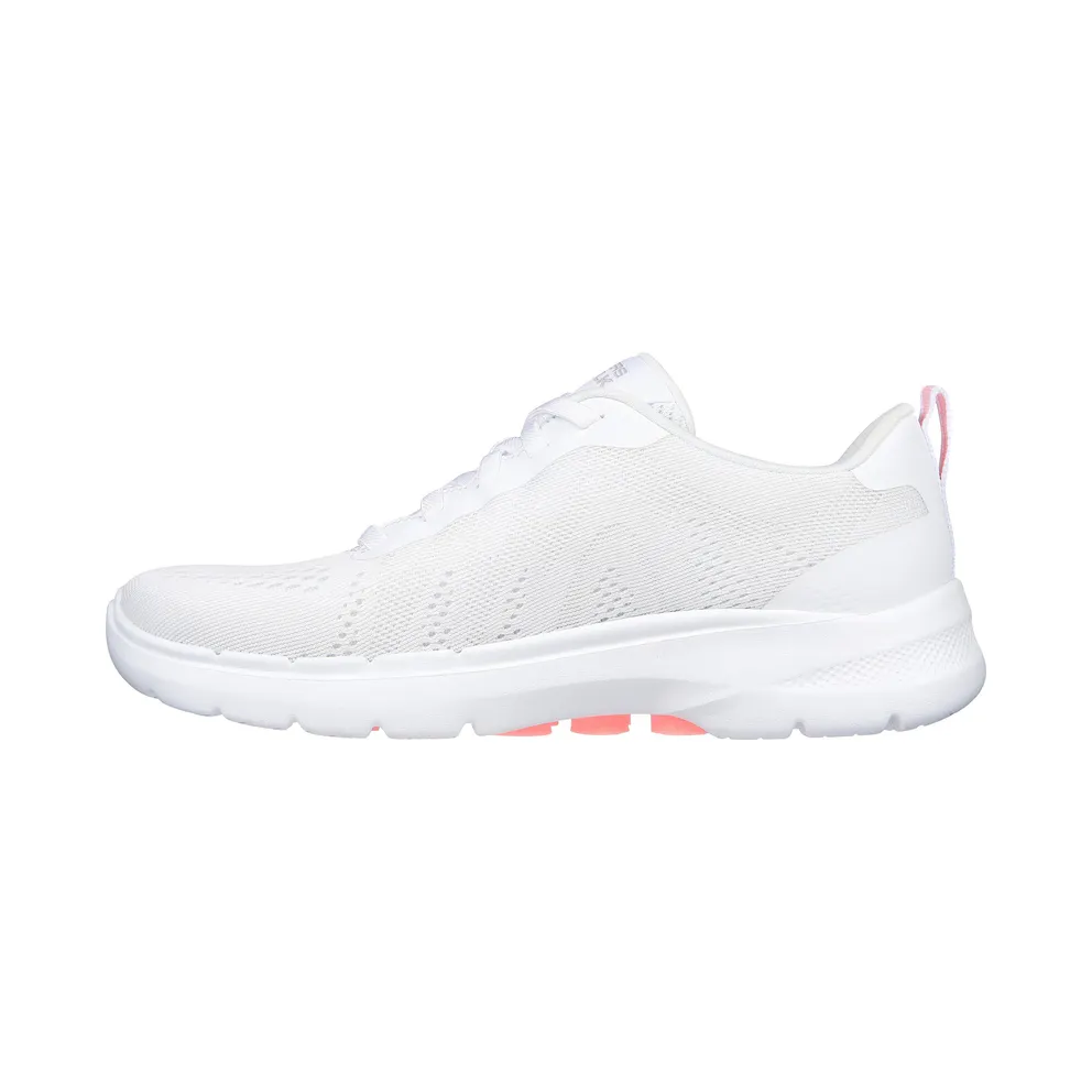 Skechers GO Walk 6 Sky Wind “White / Pink (124623 Wpk)” (124623WPK)