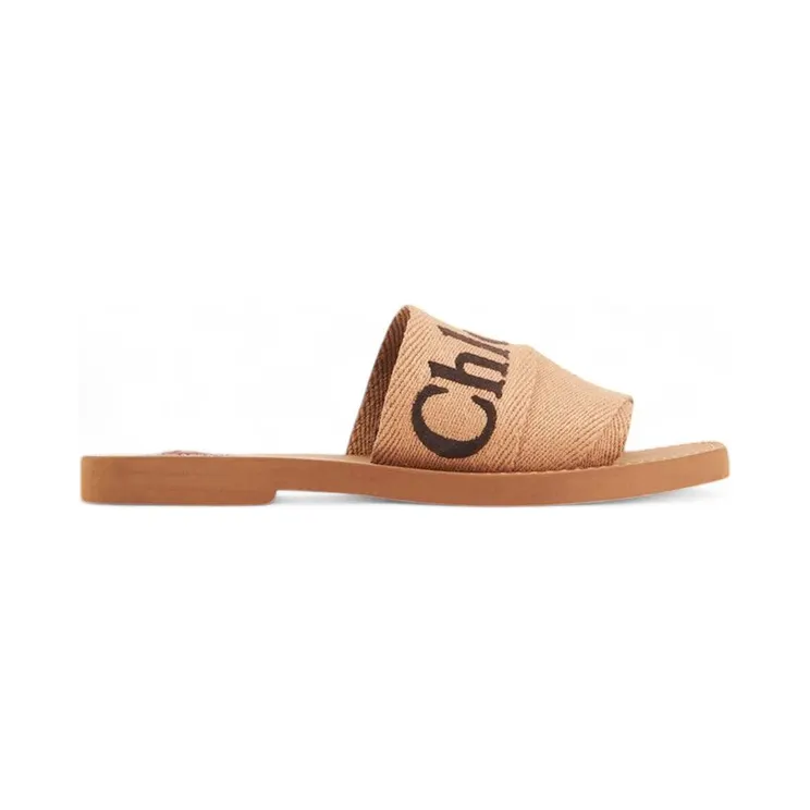 Chloe Woody Mule Dark Tan (CHC23U188EF2Y4)