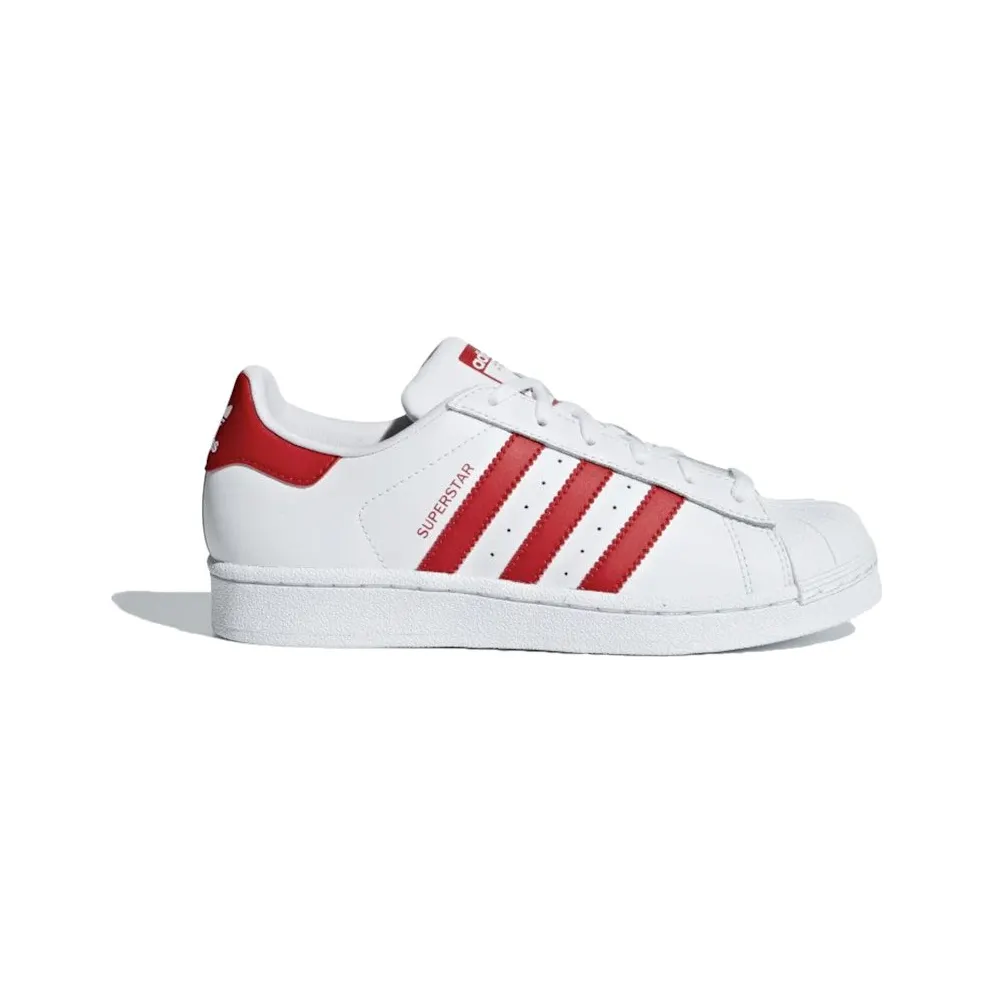 adidas Superstar Cloud White Scarlet (CG6609)