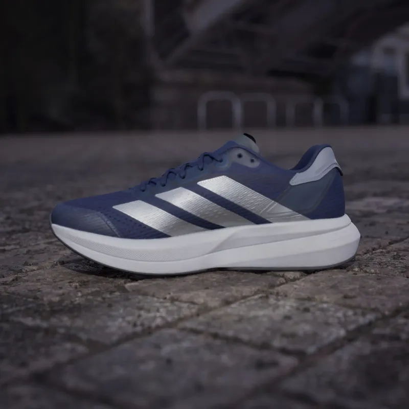 Adidas Duramo Speed 2 Running Shoes Dark Blue / Silver Metallic / Halo Silver (JS4415)