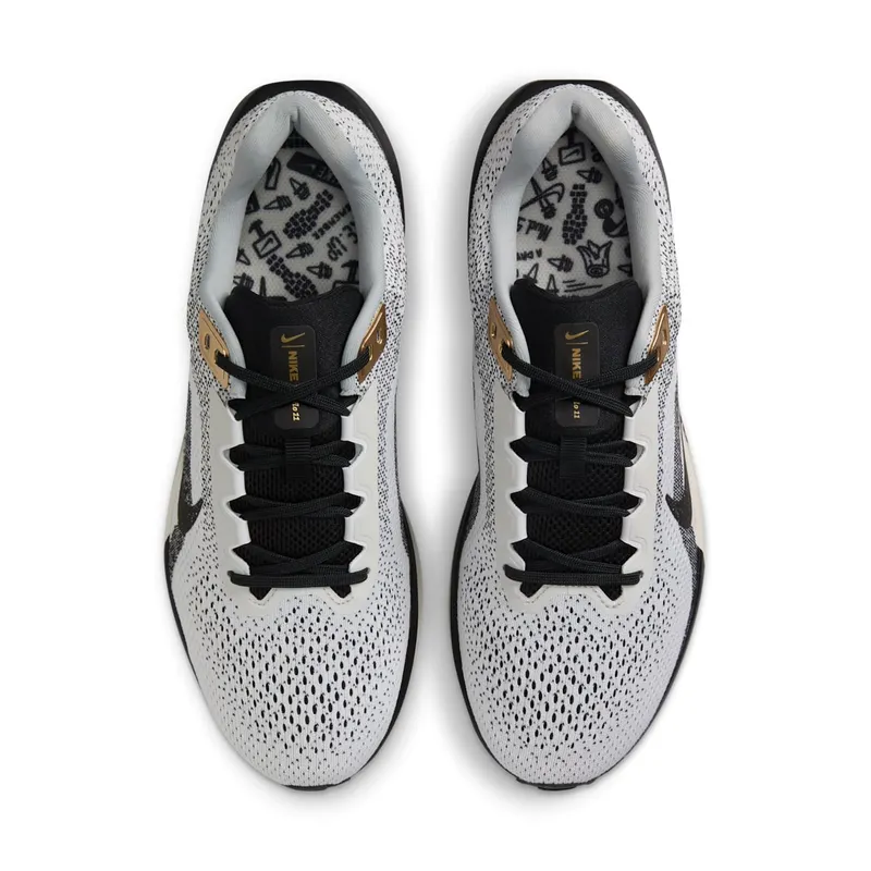 Nike Winflo 11 SE White Metallic Gold Light Smoke Grey Black (HQ7975-100)