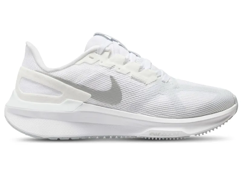 Nike Air Zoom Structure 25 White Metallic Silver (DJ7884-101)