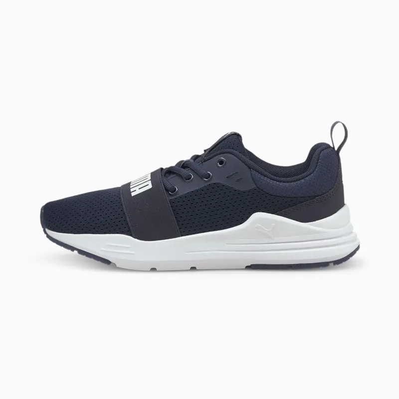 PUMA Wired Run Youth Peacoat/White (374214-13)