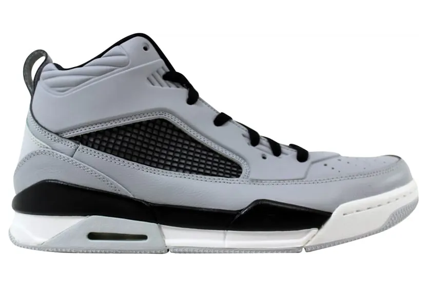 Air Jordan Flight 9.5 Wolf Grey/Vibrant Yellow-Black-Pure Platinum