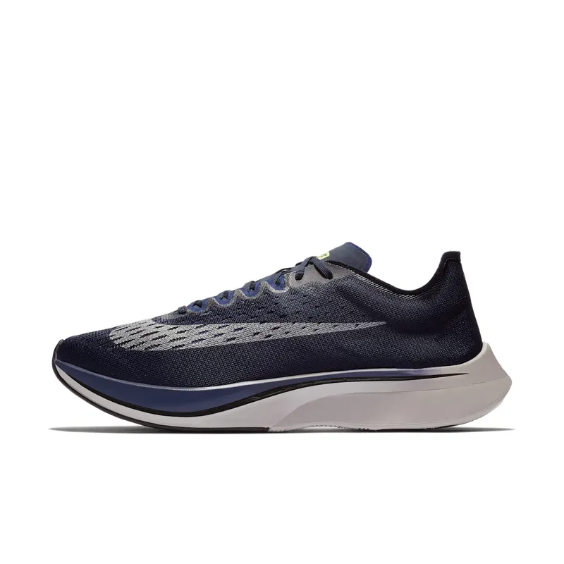 Nike Zoom Vaporfly 4% Obsidian Obsidian/Metallic Silver-Neutral Grey (880847-405)