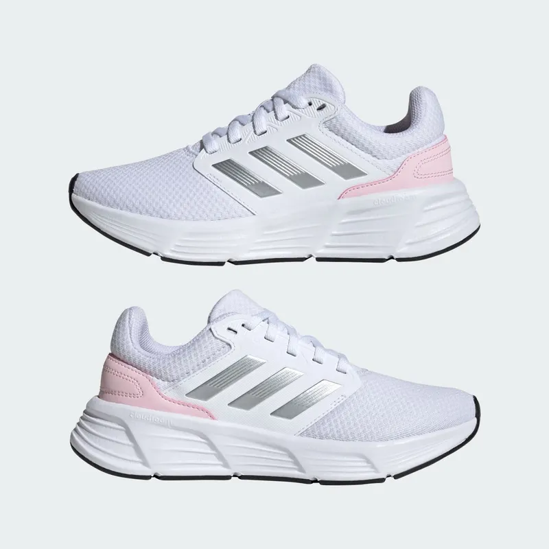 Adidas Galaxy 6 Cloud White / Silver Metallic / Clear Pink (IE8150)
