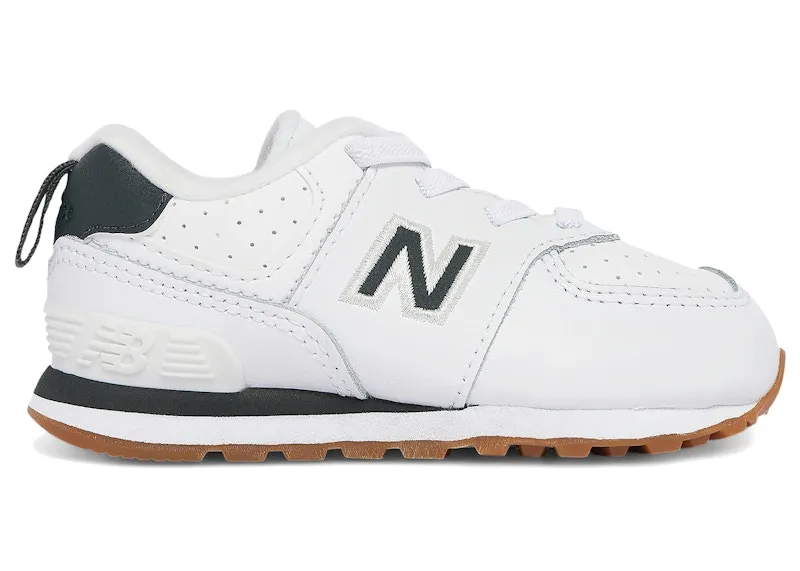 New Balance 574 White Grey Black (ID574FBS)