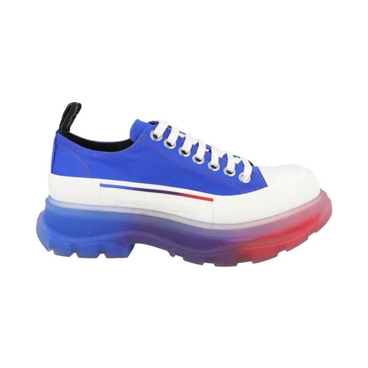 Alexander McQueen Tread Slick Low Lace Up Royal White (705660W4TGE1141)