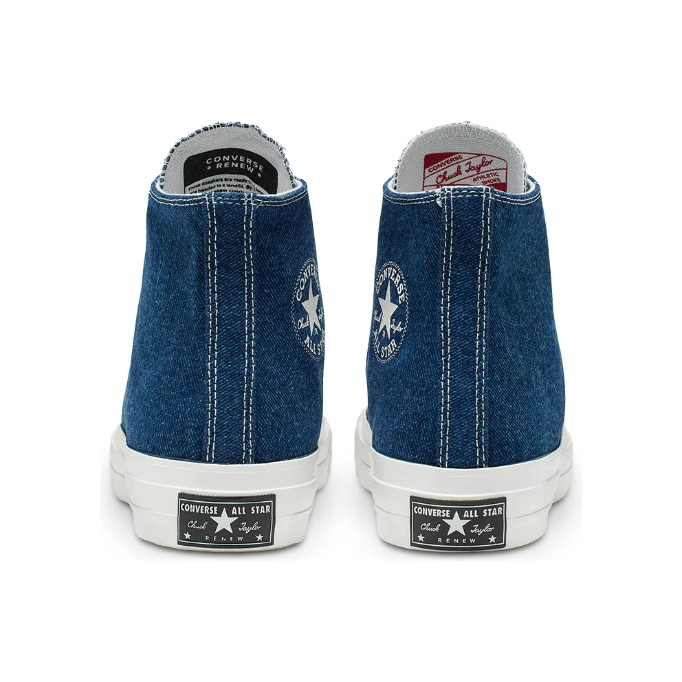 Converse Chuck Taylor All-Star 70s Hi Renew Denim Dark Denim/Egret-Egret (165647C)