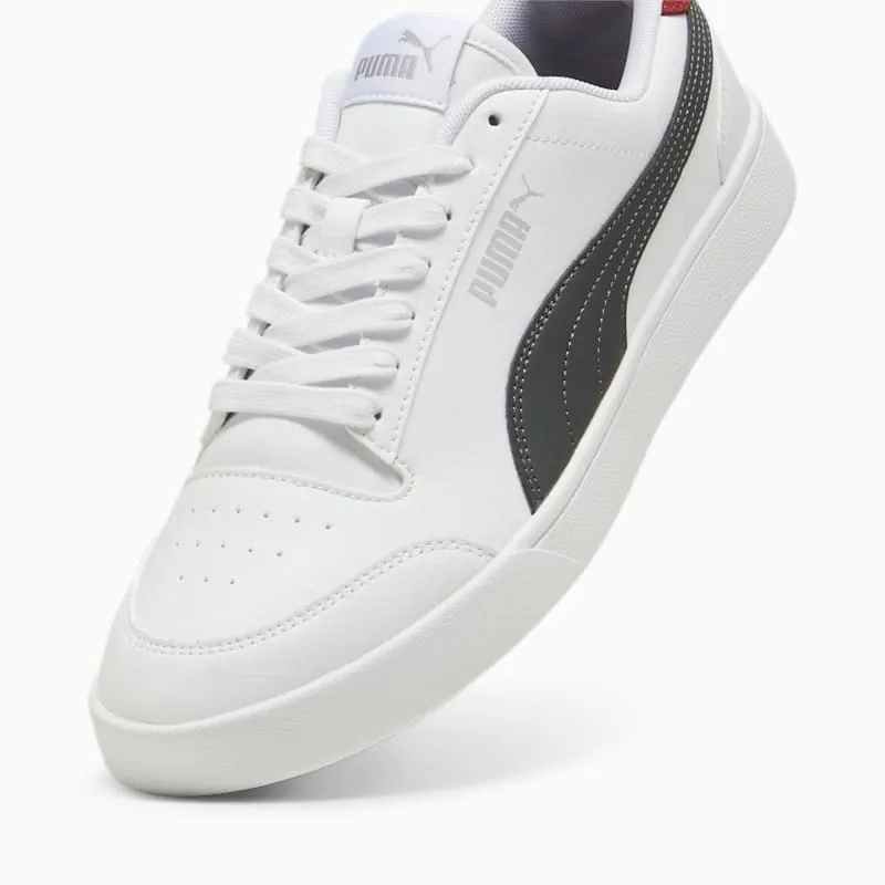 Puma Shuffle White / Shadow Gray / Intense Red (309668-33)