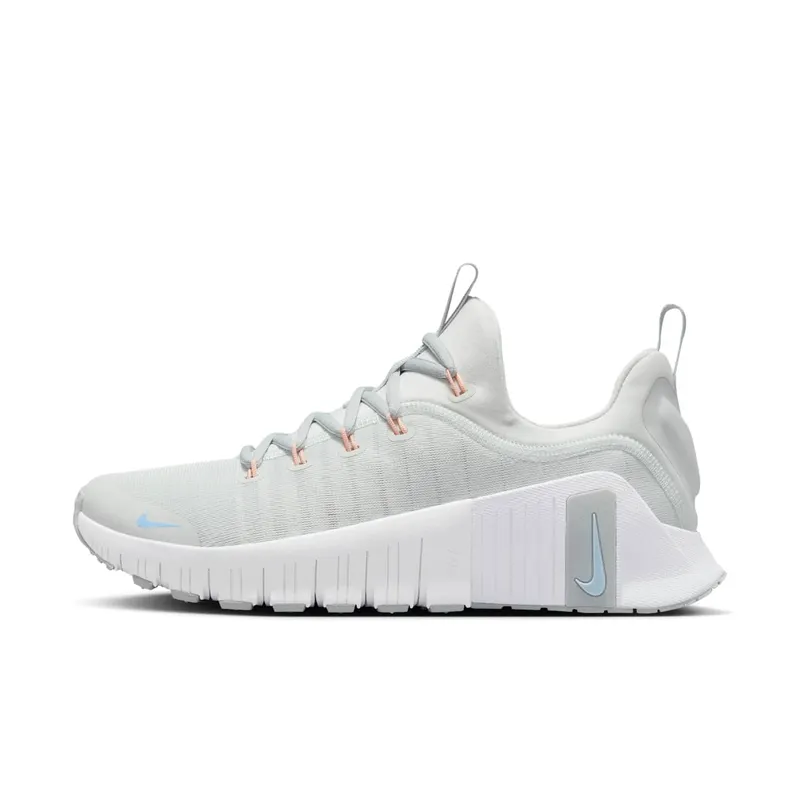Nike Free Metcon 6 Photon Dust Light Smoke Grey Summit White Metallic Silver (FJ7126-007)