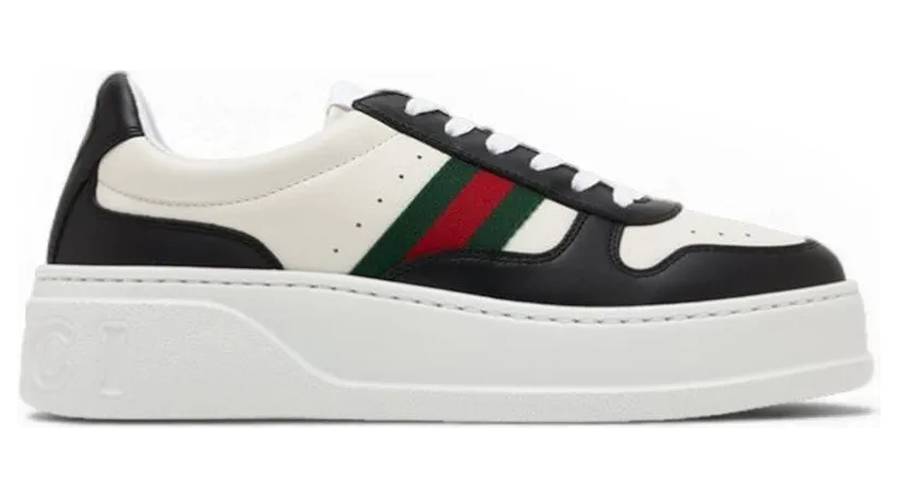 Gucci Chunky B Sneaker Black White (848307-AAE0H-1097)