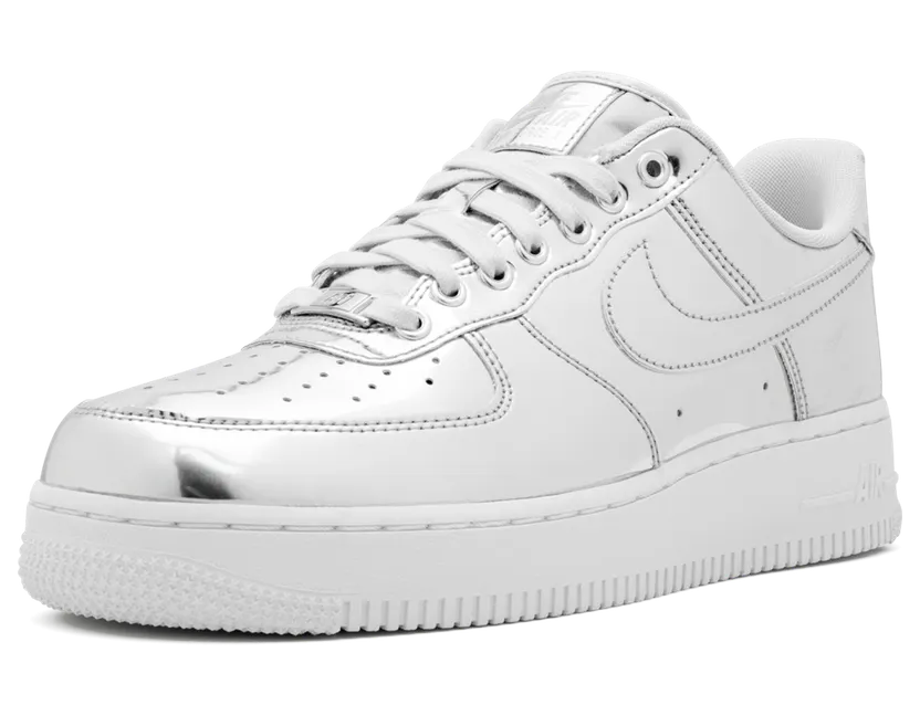 Nike Air Force 1 SP Liquid Metal – Silver (CQ6566-001)